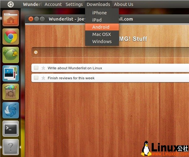 Linux 安装”To Do”应用Wunderlist