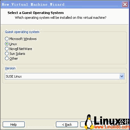 在VMWare 6.5中安装openSUSE 11.0