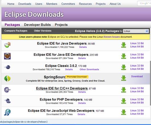 Red Hat上安装Eclipse经验总结