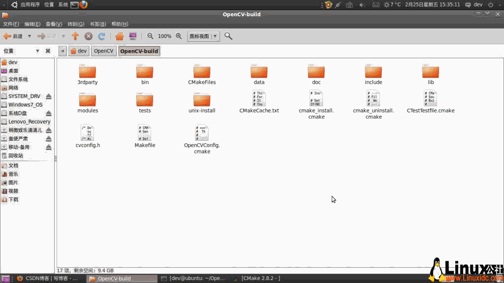 Ubuntu教程,OpenCV,Ubuntu