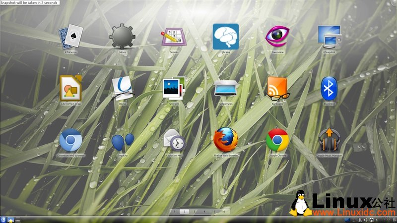 在KDE 桌面添加 MAC OS X Lion 风格的程序启动器