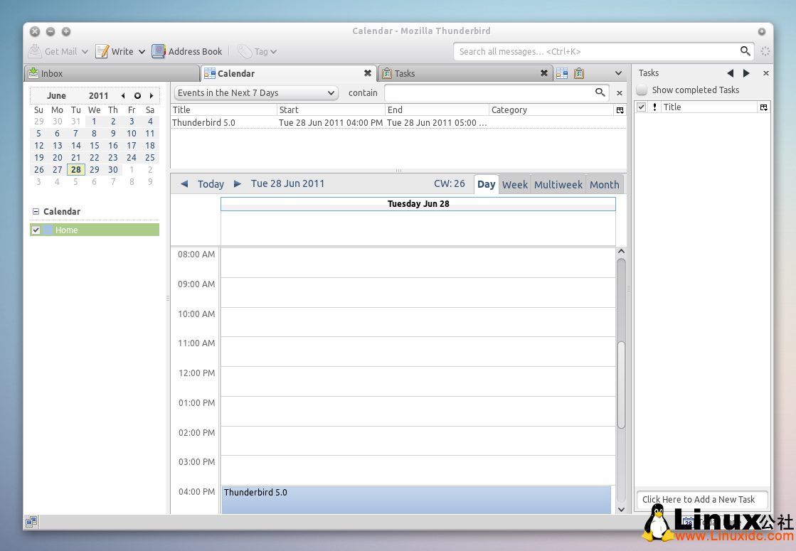 Ubuntu 11.04,Thunderbird