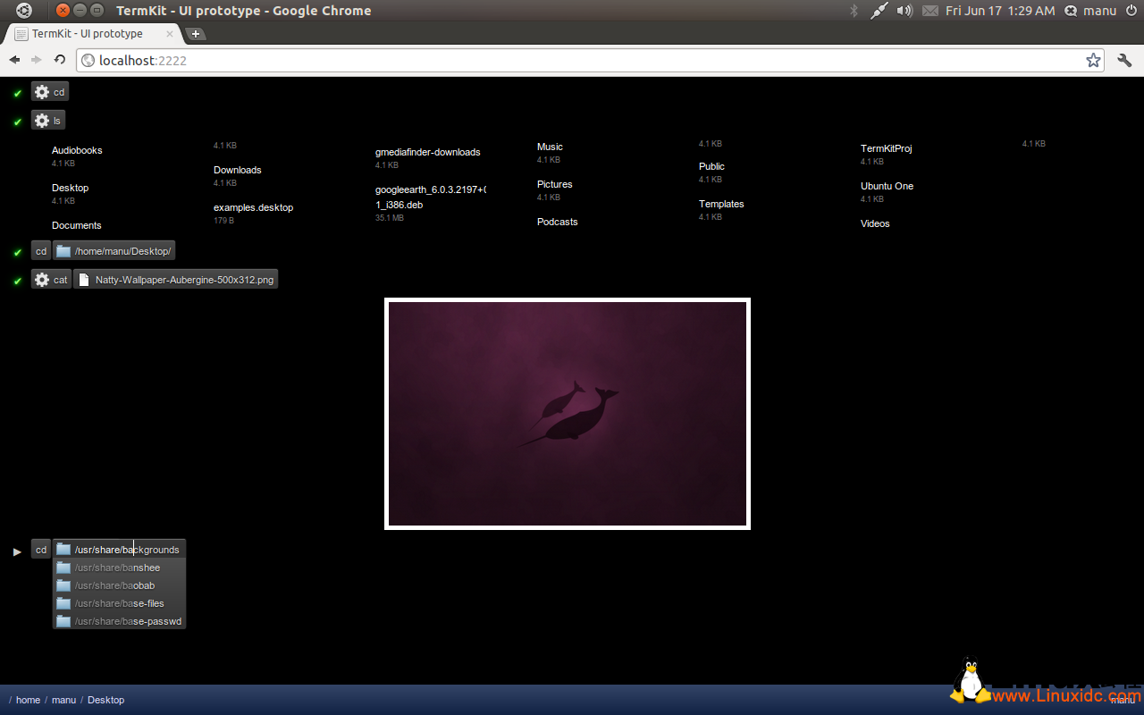 TermKit的新一代Mac终端，在Ubuntu 11.04 轻松安装TermKit