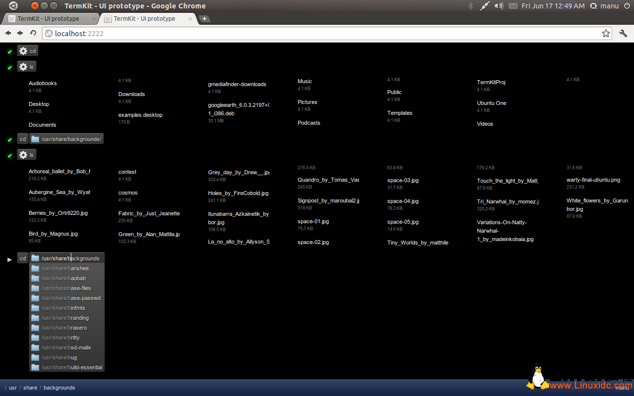 TermKit的新一代Mac终端，在Ubuntu 11.04 轻松安装TermKit