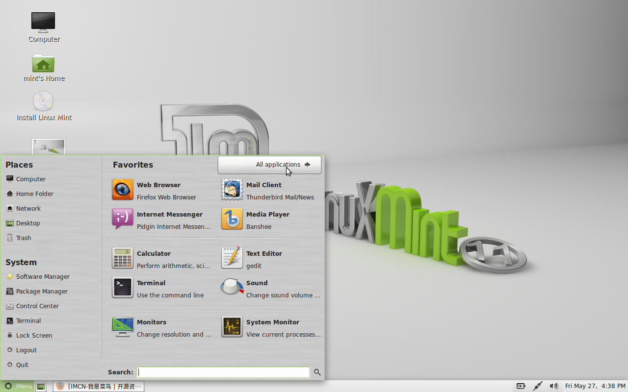Linux Mint,Linux Mint 11