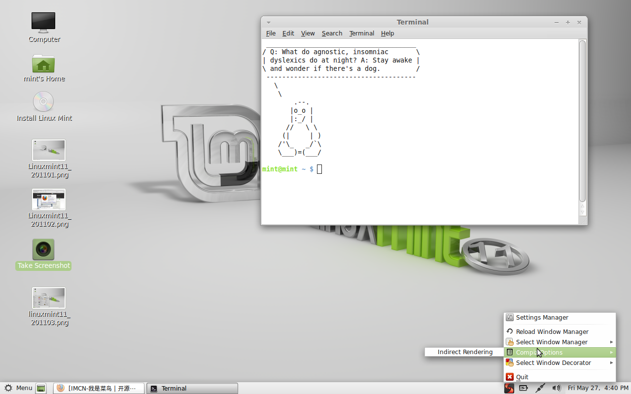 Linux Mint,Linux Mint 11