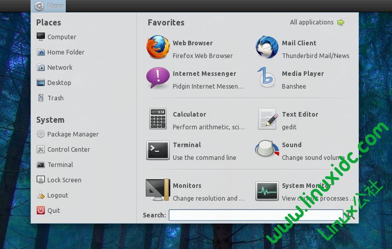MintMenu :安装Linux Mint简洁菜单