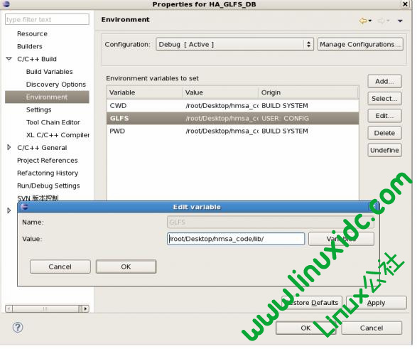 CentOS下Eclipse的配置Post-build steps的ln命令的奇怪问题