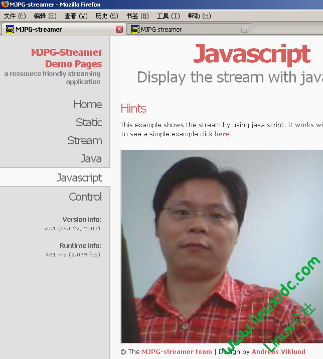 Ubuntu Linux编译运行mjpg-streamer步骤