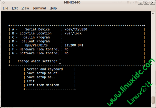 构建MINI2440开发板Ubuntu开发环境