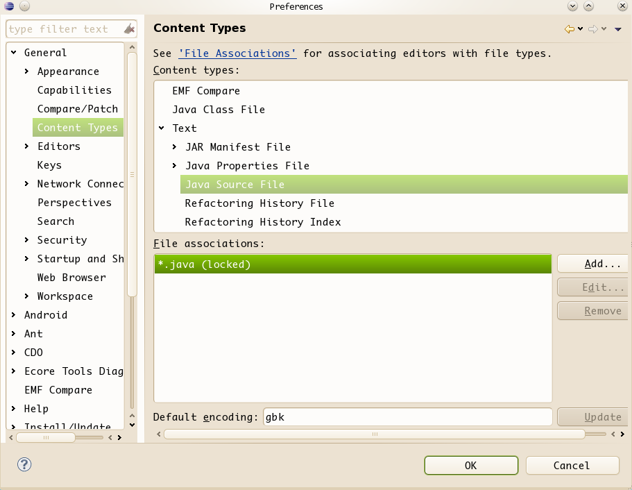 Windows下Eclipse工程移到Linux下乱码问题解决