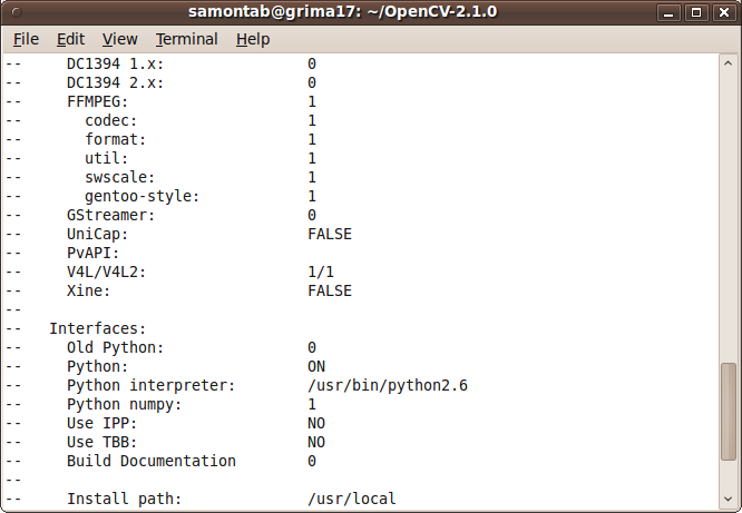 在Linux下安装openCV 并将其整合到Eclipse当中