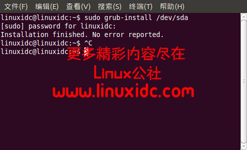 Ubuntu 10.10 提示 grub rescue 解决方法