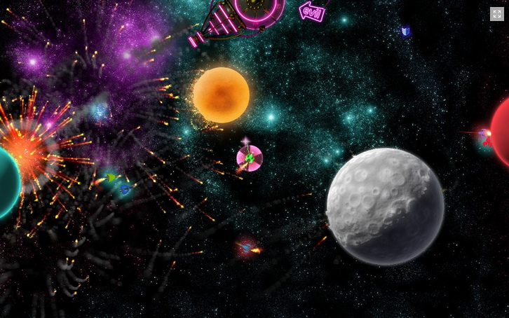 Linux上太空射击游戏 M.A.R.S.