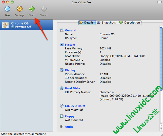 在Mac虚拟机下安装Chrome OS步骤图解