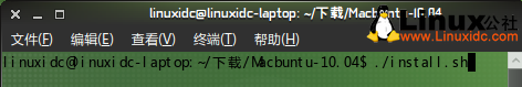Ubuntu 10.04下安装仿Mac OS X主题：Macbuntu