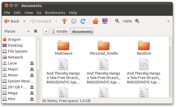 如何在Ubuntu下使用kindle[图文]