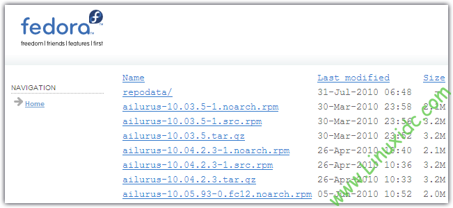 如何在Fedora 13中安装Ailurus 10.05
