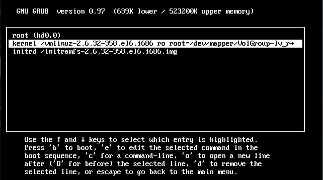 CentOS 6.4系统对root用户,分区,grub加密解密