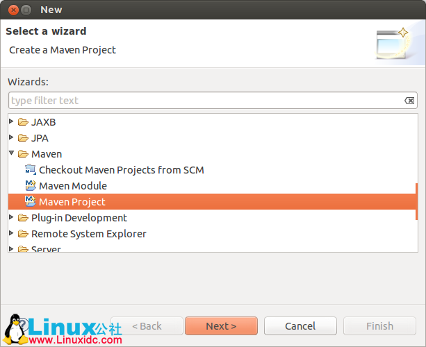 Eclipse 创建并运行Maven Web项目