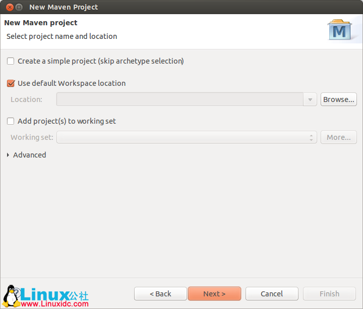 Eclipse 创建并运行Maven Web项目