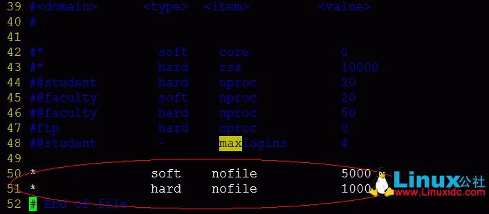 修改Linux Socket最大连接数