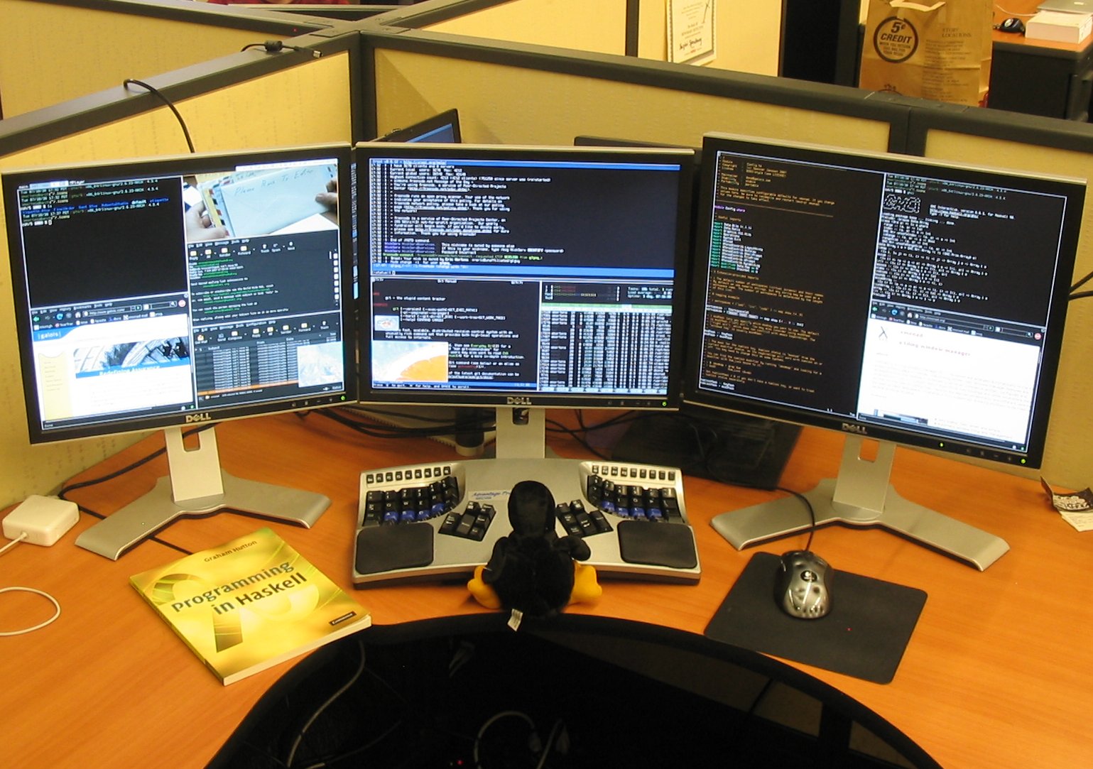 在Ubuntu 12.04.2上使用Xmonad窗口管理器