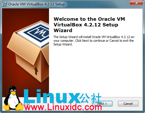 Windows 7下VirtualBox 4.2.12安装与配置