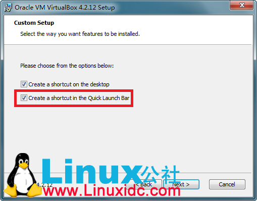 Windows 7下VirtualBox 4.2.12安装与配置