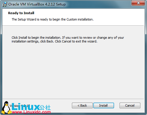 Windows 7下VirtualBox 4.2.12安装与配置