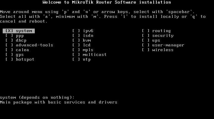 MikroTik ROS系统的几种安装方法