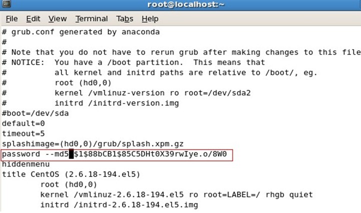 关于Linux(CentOS 5.5)系统如何禁用单用户模式
