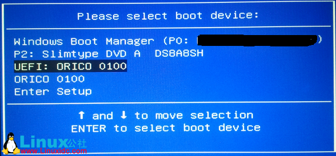 EFI+GPT移动硬盘安装Fedora 18 x64图解