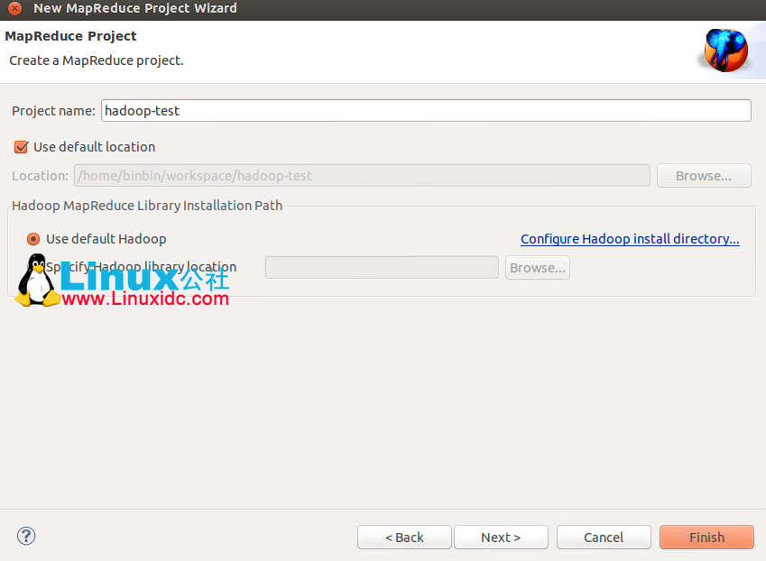 Ubuntu 12.10上安装Eclipse并在其上运行第一个MapReduce程序WordCoun
