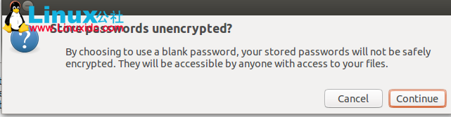 Ubuntu 12.10中阻止启动chrome时&ldquo;unlock default keyring ...&rdquo;弹出窗口的方法