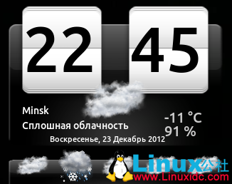 给Ubuntu安装HTC样式的My Weather Indicator