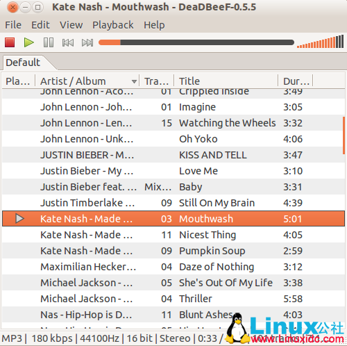 Ubuntu 12.04安装DeaDBeeF