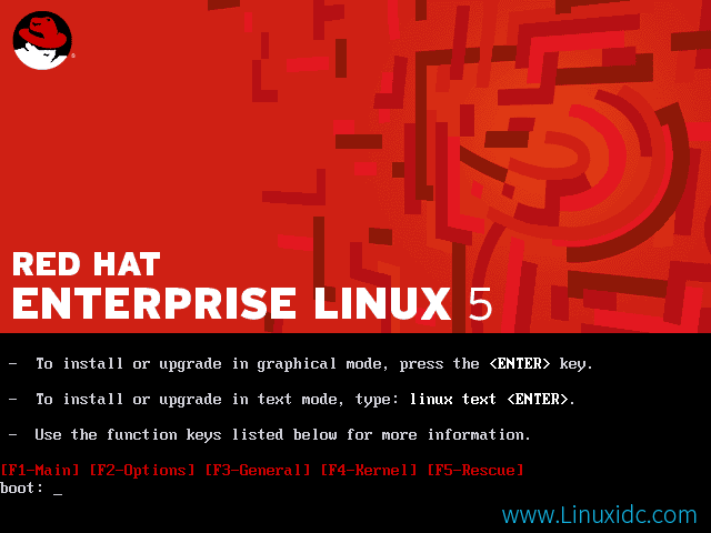 从图形化界面安装RHEL5操作系统详解