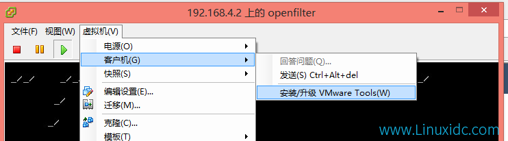 openfilter Linux 安装vmtools