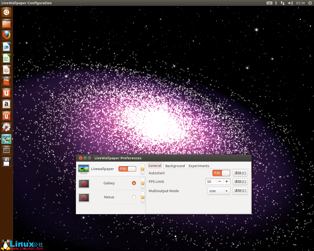 LiveWallpaper,Ubuntu使用教程