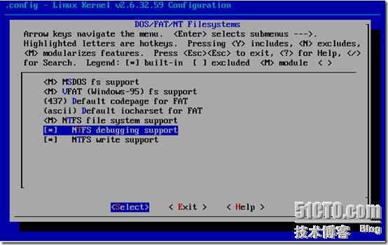 内核编译之支持NTFS