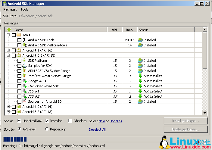 Windows下Android 开发环境搭建