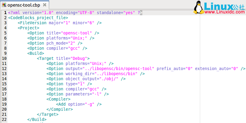 Ubuntu 11.10/12.04 下 Code::Blocks 手动修改设置程序命令行参数