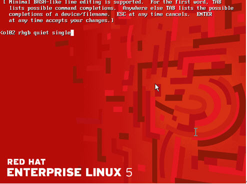 红帽Linux忘记root密码怎么办