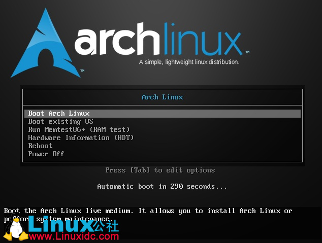 Arch Linux 离线安装教程
