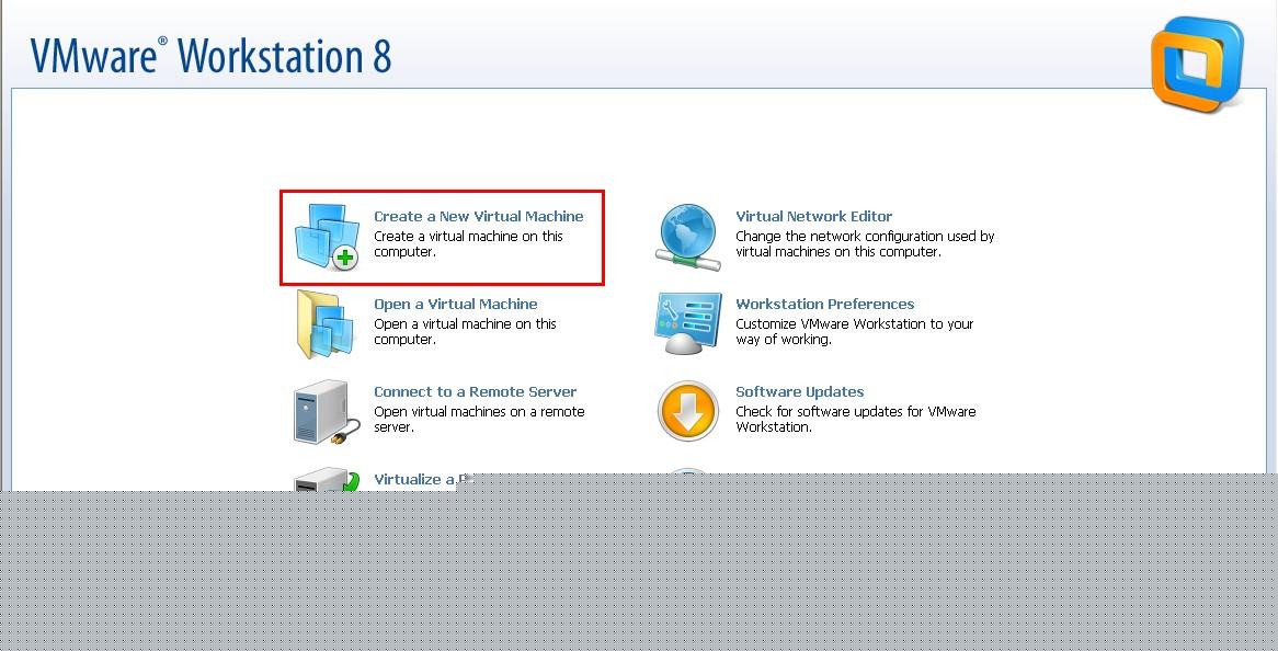VMware Workstation 8安装CentOS 6.2字符界面