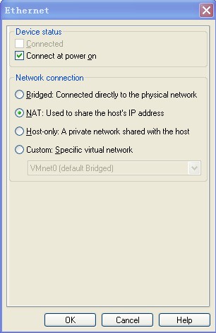 VMware虚拟机Linux通过NAT方式上网