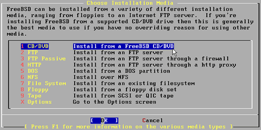 FreeBSD5.1安装图文详解