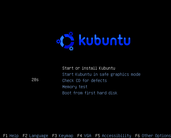 Kubuntu 6.10 安装图文教程